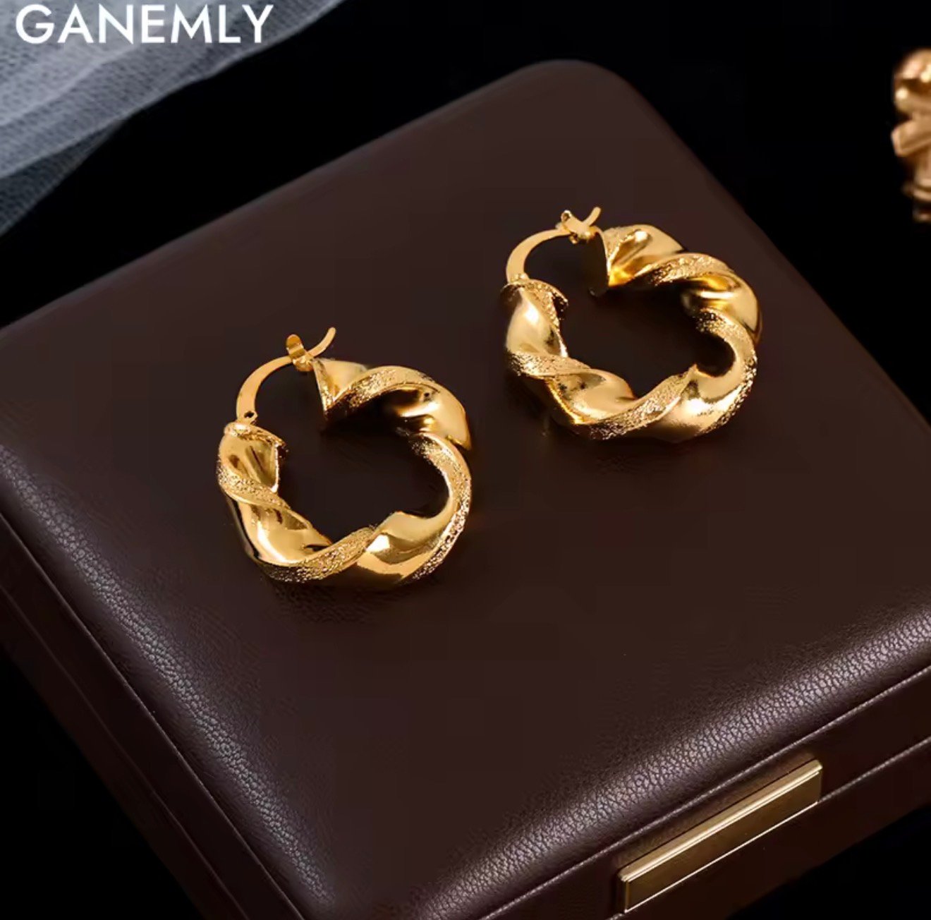 Gold Hoop Earrings