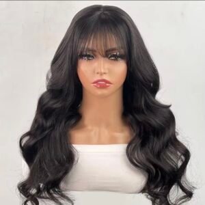 Burgundy Kinky Curly Wig